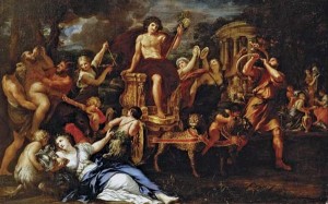 Roman-god-Bacchus