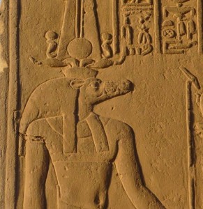 Wall-relief-of-Sobek