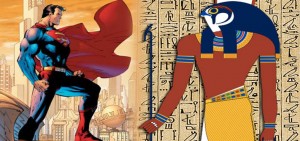 Sun-God-Horus-and-superman