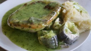 Pie and mash with eel