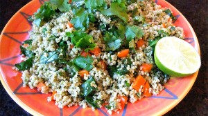 quinoa with pepitas