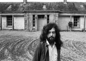 Jimmy Page at Boleskine House at Loch Ness