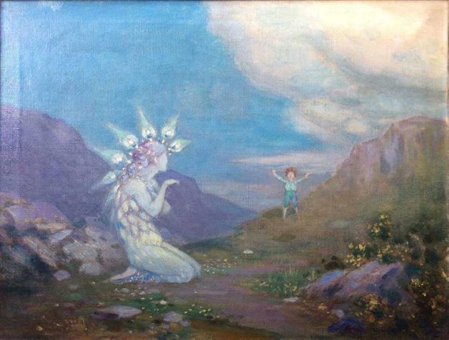 George Russell “The CHild On The Mountain” c. 1920’s
