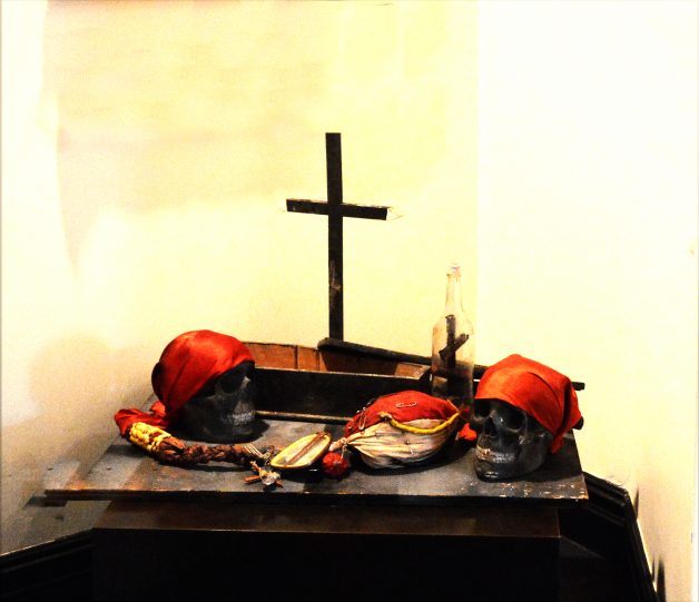 Bizango Voodoo Altar, Haitian - American found in NYC early 1980's.