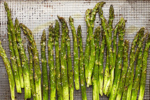 Truffled Asparagus with Parmesan Cheese
