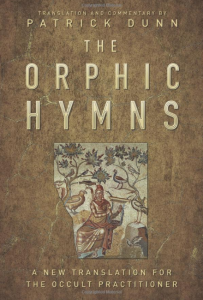 Book cover, The Orphic Hymns