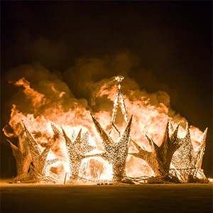 Scene from Burning Man