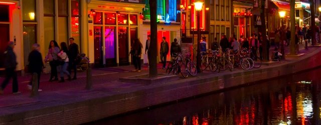 Red Light District in Amsterdam