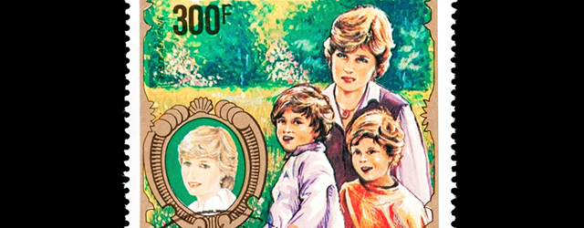 Lady Diana stamp