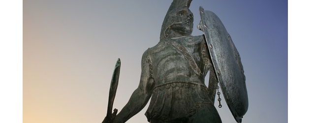 Statue portraying Leonidas I