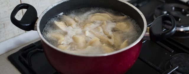 pierogies boiling