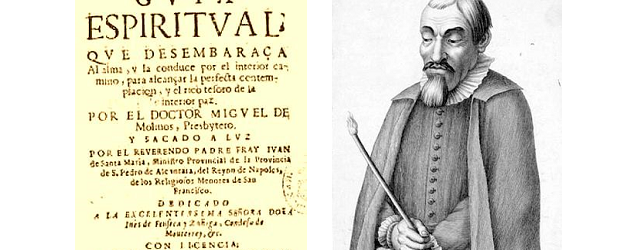 Miguel de Molinos and the cover of his spiritual guide