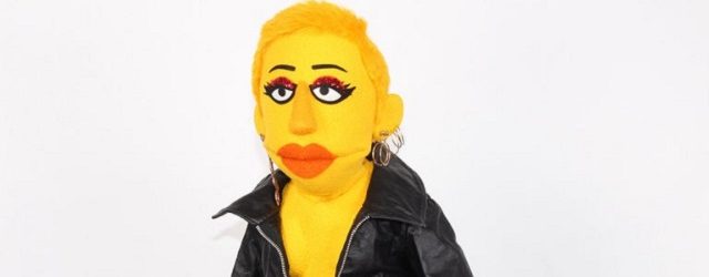 A puppet inspired by Kathy Acker