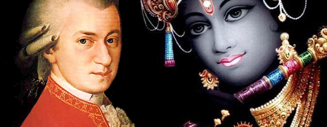 paintings of Cagliostro and Krishna