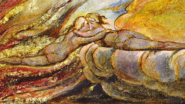 An image from The Marriage of Heaven and Hell by William Blake