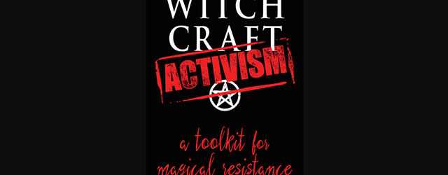 The cover of Witchcraft Activism showing a pentacle and the title