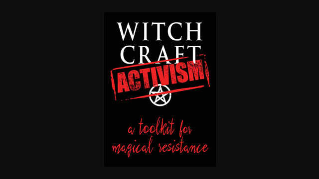 The cover of Witchcraft Activism showing a pentacle and the title