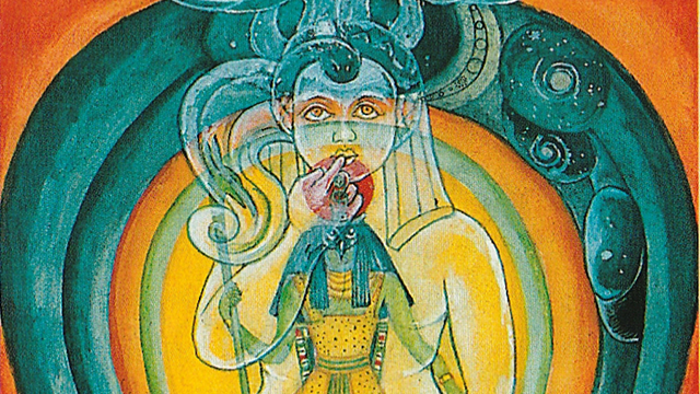 Image from the Aeon Thoth Tarot Card